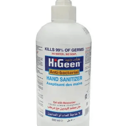 Hi Geen Hand Sanitizer Gel 500 Ml