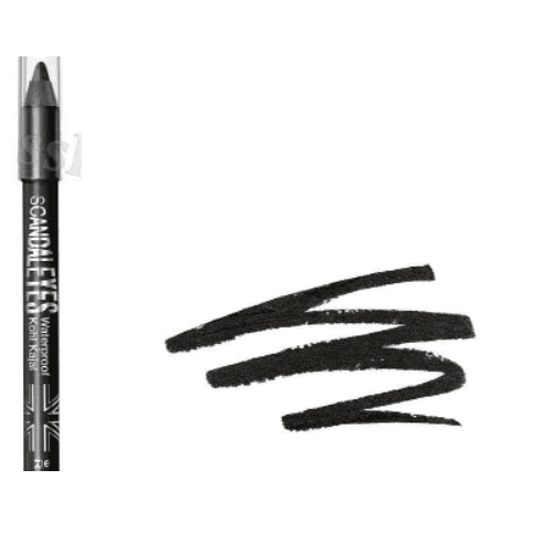 RIMMEL SCANDAL EYES 24 HOUR WEAR WATERPROOF KAJAL NO 001 BLACK