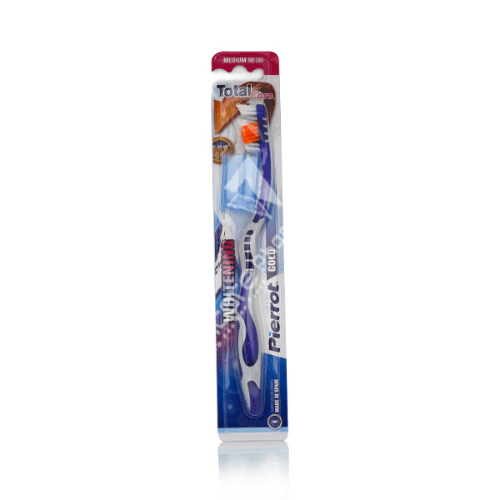 Pierrot Gold Medium Toothbrush (Buy 2 Get 1 Free)