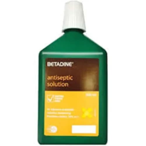 Betadine Antiseptic Solution 120 Ml