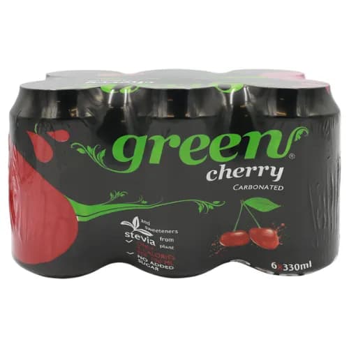 Green Cola Cherry 6 pcs X 330 ml