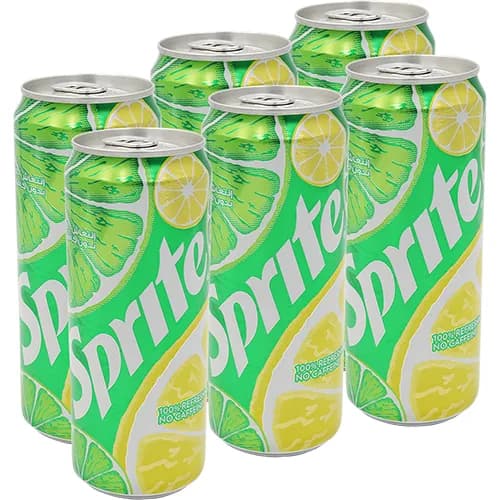 Sprite Can 330Ml [6 Pack]