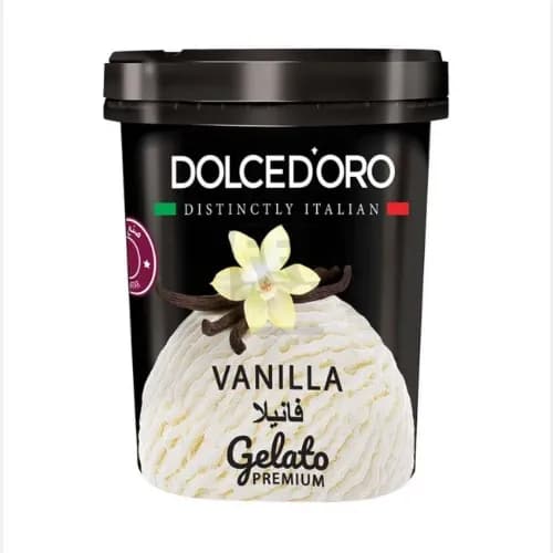 Dolce D'Oro Ice Cream Vanilla 500ML