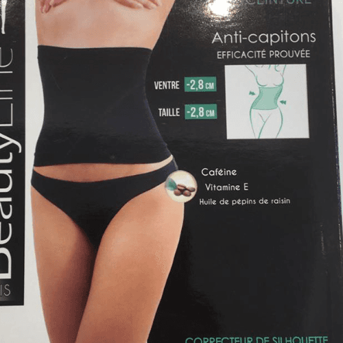 Beautyline Soin Minceur Ceinture Anti-Captions