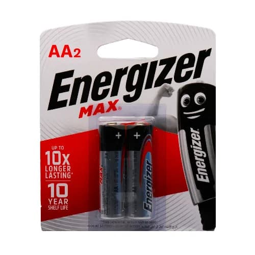 Energizer Aa Battery 2Pcs