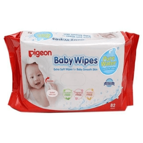 Pigeon(79477 ) Baby Wipes100% Pure Water 80'S