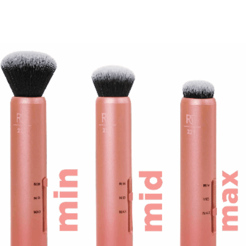 Real Techniques Custom Complexion For Foundation Concealer 3 In 1 Brush