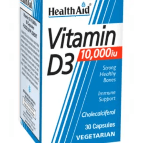 Health Aid Vitamin D3 10000 30 Cap