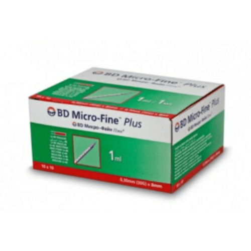 Bd Micro Fine Syringe 1Ml 100'S