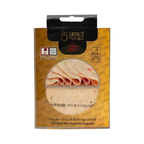 Gourmet Slices Paprika Chicken Mortadella 250 g