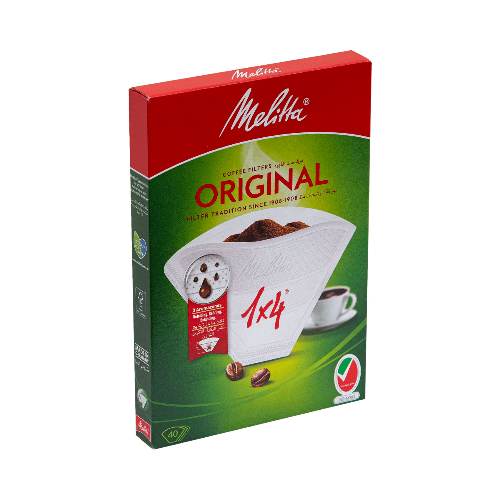 Melitta 1X4 Coffee Filter 40 Capsules