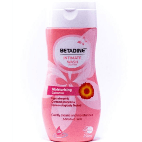 Betadine Intimate Wash Daily Use Moisturising Calendula 250 Ml