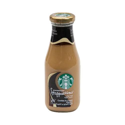 Starbucks Frappuccino Cookies & Cream Coffee Drink, 250ml