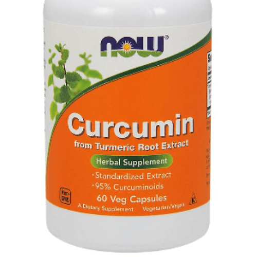 Now Turmeric Curcumin 60 Capsules