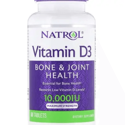 Natrol Vitamin D3 10000 I.U Tab 60S