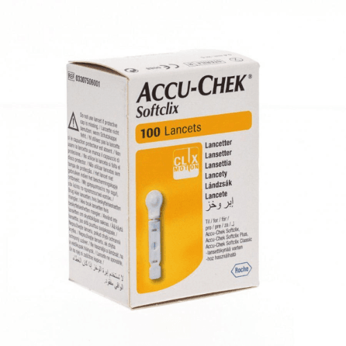 Accu Chek Softclix 100 Lancets