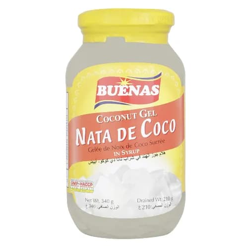 Nata De Coco Coconut Gel In Syrup 340Gm