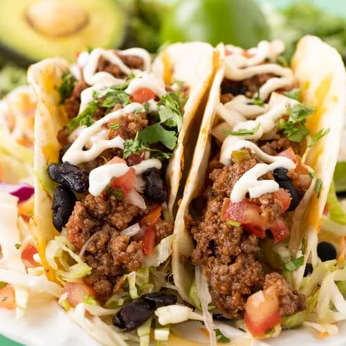 Chilli Beef Tacos