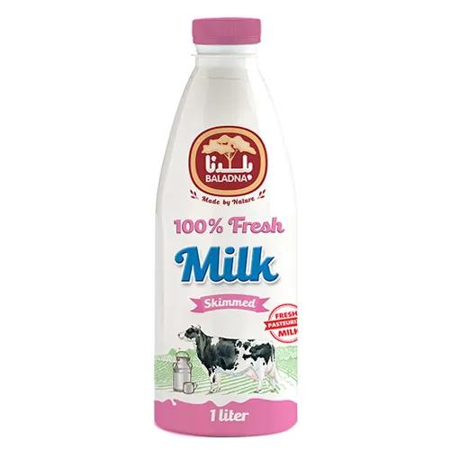 Baladna Fresh Skimmed Milk 1 Liter