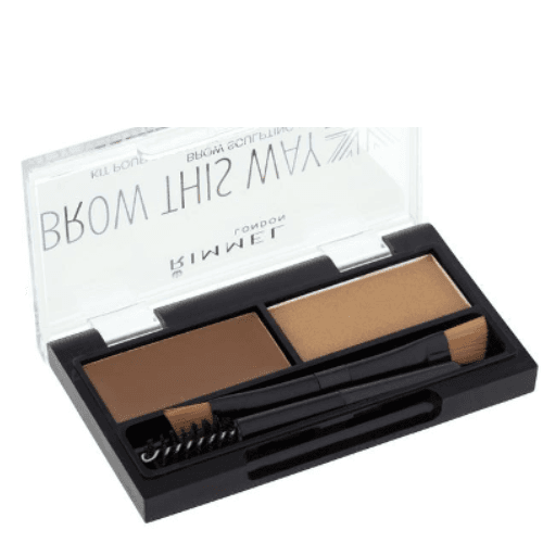 Rimmel Brow This Way Sculpting Kit No 002 Medium Brown