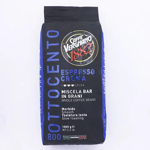 Caffe Vergnano 1882 Espresso Crema Coffee Beans, 1kg