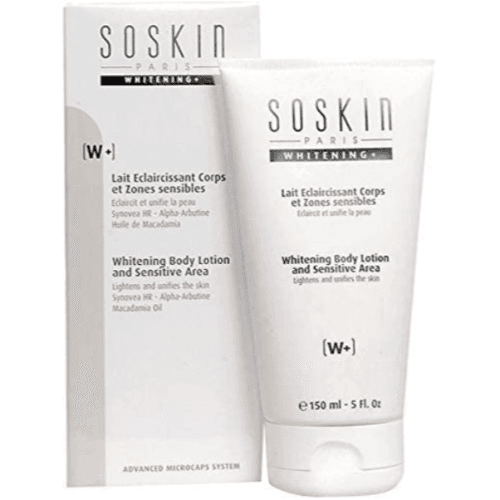 Soskin Whitening Body Lotion And Sensitive Area 150 Ml