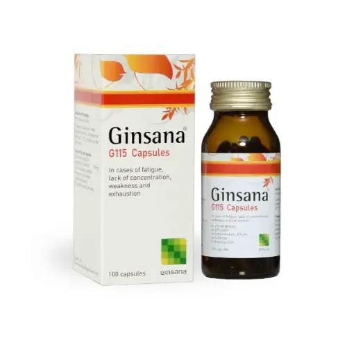 Ginsana G115 100 Capsules