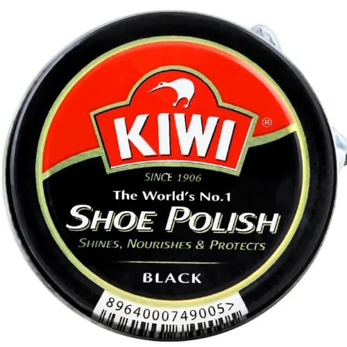 Kiwi Shoe Polish Shine & Protect Black 40Ml