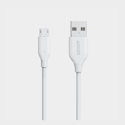 Anker Powerline Micro USB Cable 3ft White A8132h21 [fgs1855]