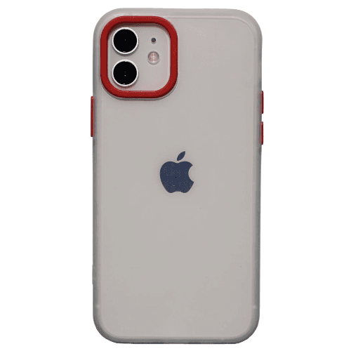 Red Camera Clear Case Iphone 12 Or 12 Pro