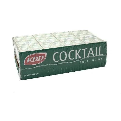 Kdd Cocktail Fruit Juice Drink 24 pcs x 250 ml