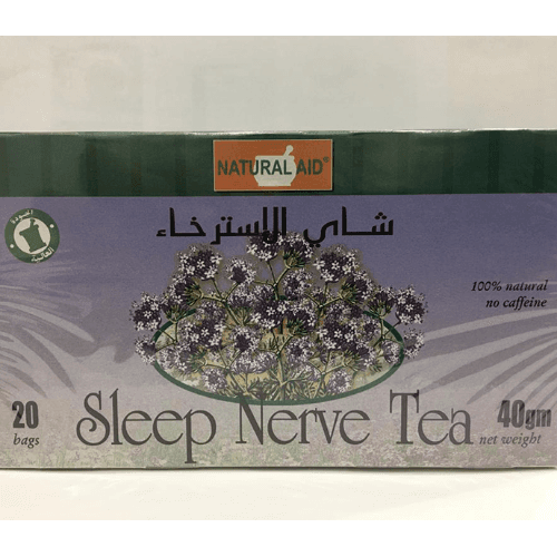 Natural Aid Sleep Nerve Tea 40 Gm 20 Bags