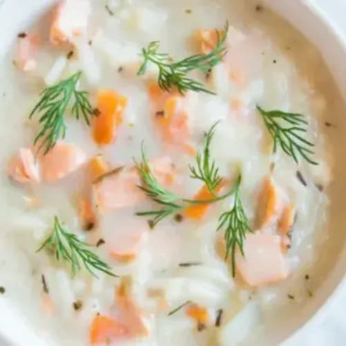 Mix Seafood cream soup