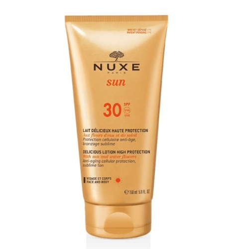 Nuxe Sun 30 Spf Uva Uvb Delicious Lotion High Protection 150 Ml