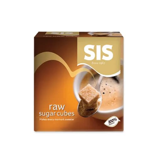 Sis Raw Sugar Cubes 454Gm