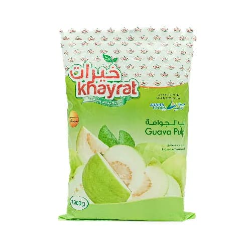 KHAYRAT FROZEN GUAVA PULP 1KG