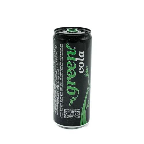 Green Cola Carbonated Can 330 ml