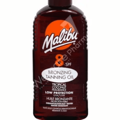 Malibu Bronzing Tanning Oil 8 SPF