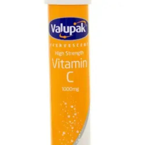 Valupak Vitamin C 1000 Mg 20 Effervescent