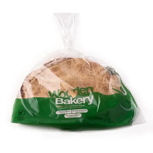 Wooden Bakery Bread Pita Extra Fiber 7 Loaves 420G