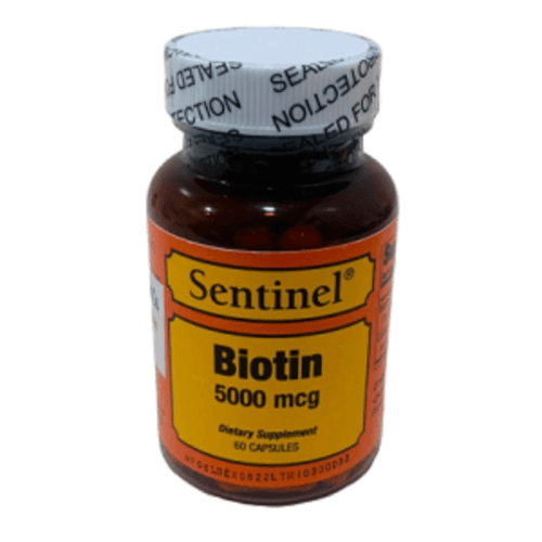 Sentinel Biotin 5000 Mcg Tab 60 Pieces