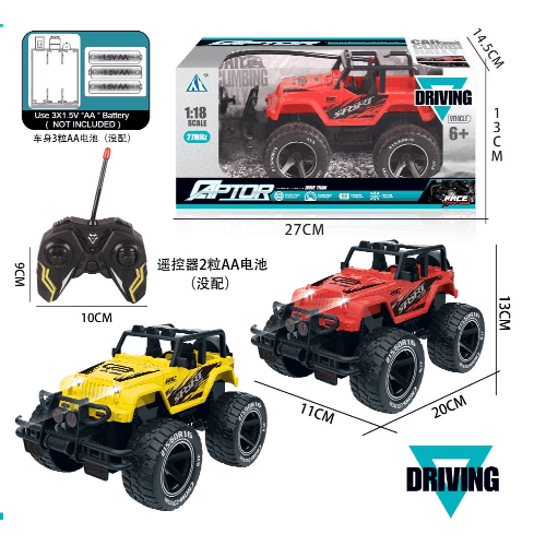 1:18 R/C Off-Road Car