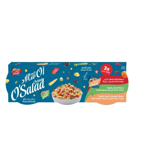 Orima O Salad Combo Pack Mixed, 3x180g