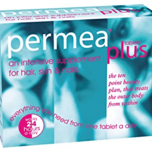 Permea Plus Multivitamin For Hair Skin & Nail 30 Tablets