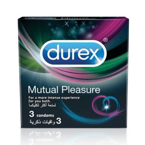 Durex Mutual Pleasure Condoms - 3's