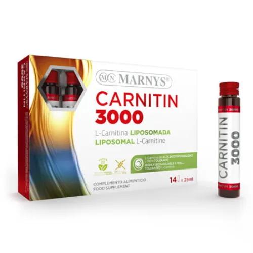 Marny'S Carnitin 3000Mg 14'S Vials X 25Ml (Mn077)