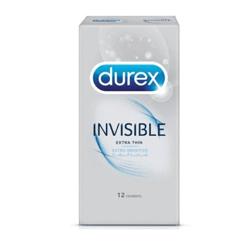 Durex Invisible Extra Thin Condoms - 12's