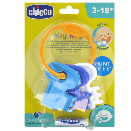 Chicco Baby Senses Rattle Keys 3-18 Months Blue