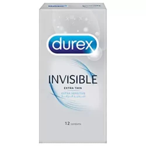 Durex Invisible Condom 3'S 12X24