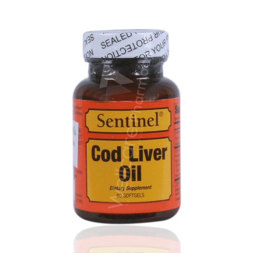 Sentinel Cod Liver Oil Capsules 60'S